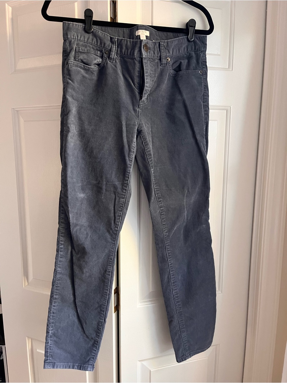 Corduroy Pants in Slate Gray